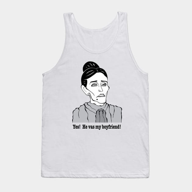 Classic comedy movie Fraü Blucher from Mel Brooks Young Frankenstein Tank Top by cartoonistguy